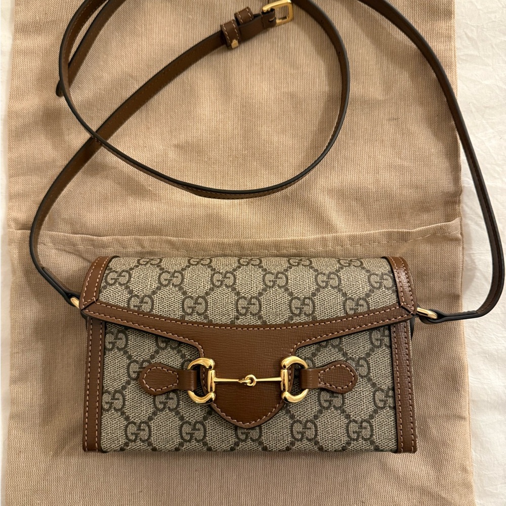 Gucci Brand New Mini Horsebit 1955 Bag
